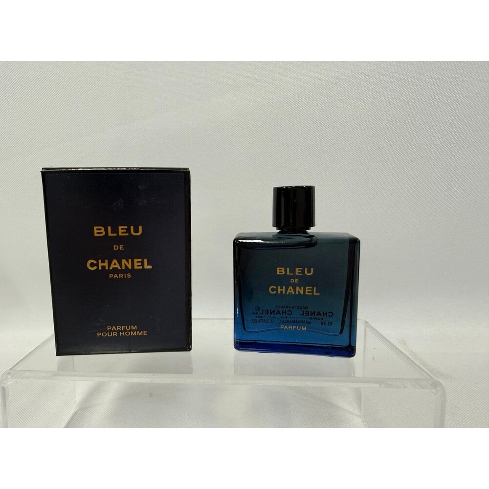 CHANEL BLEU MENS Parfum Pour Homme MINI DELUXE TRAVEL 10ml NEW